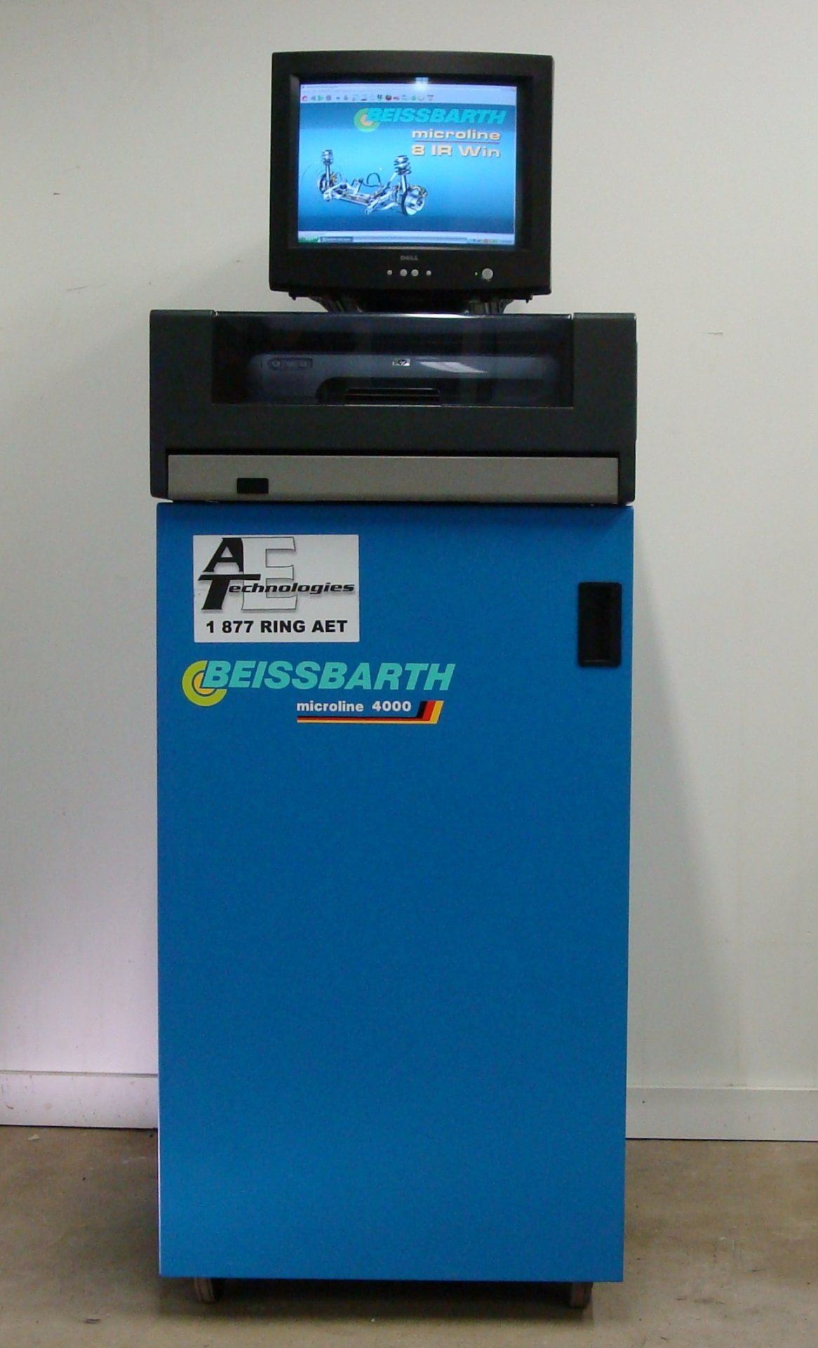 Wheel Alignment Machine >> AE Technologies Inc - BEISSBARTH ML 4000 Alignment Computer Wheel Alignment Machine >> AE Technologies Inc - BEISSBARTH ML 4000 Alignment Computer