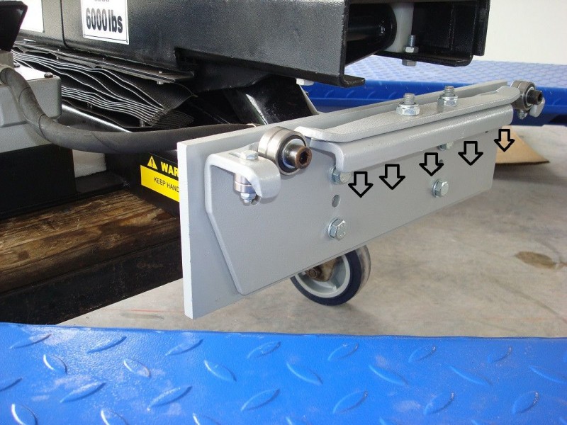 HOLLSTEIN 12-4P Four Post Lift (9)