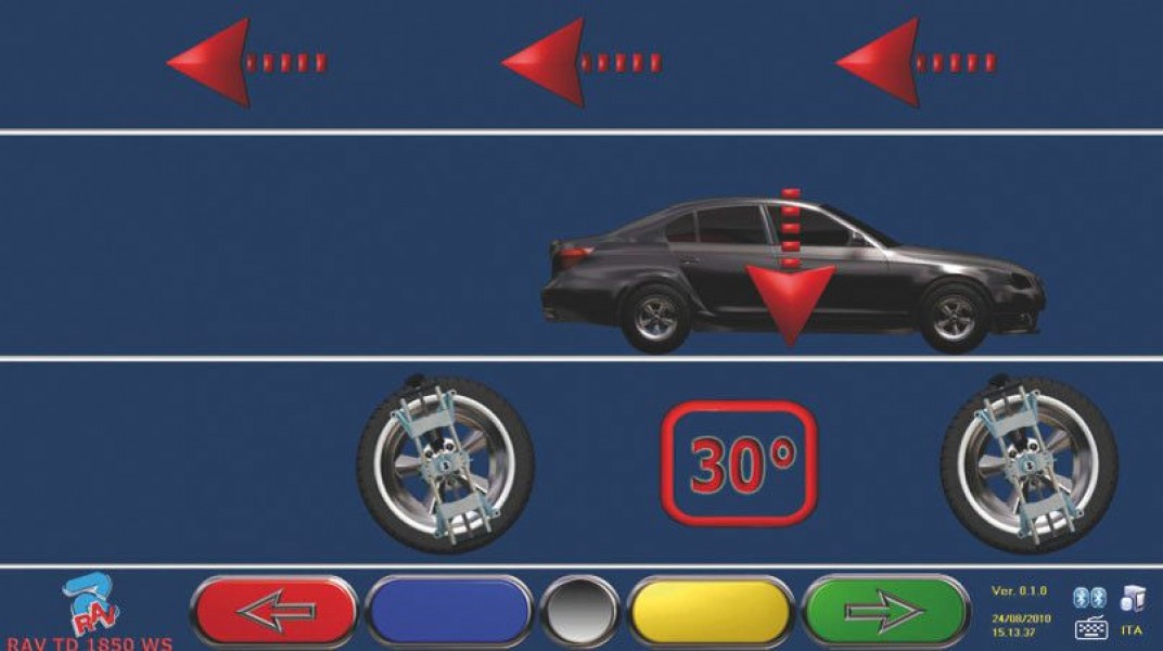 TD1760 Bluetooth Rolling Runout Screen