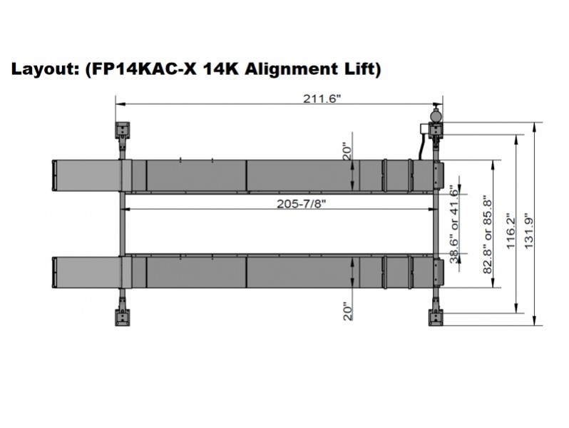 Lift Layout align a