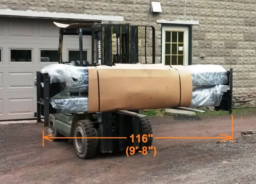 Tux Floor plate shipping crate